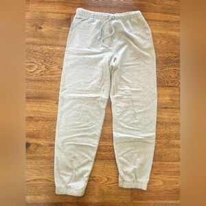 Aeropostale Gray Drawstring Jogger Sweatpants Small